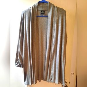 Basic gray cardigan